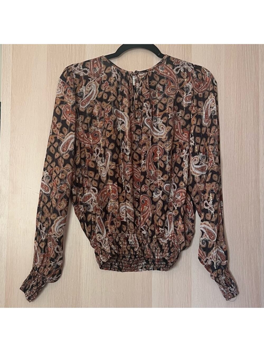Roan & Ryan Paisley Blouse